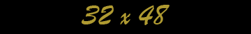 32 x 48 logo