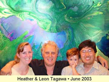 Cathedral City Artist: Elan Vital, Elans Fantastic Patrons | Tagawa03